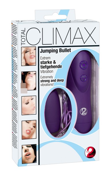 Total Climax Jumping Bullet: Vibroei, lila - vergleichen und g&uuml;nstig kaufen